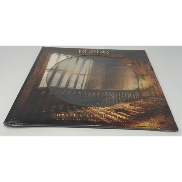 DEF LEPPARD DRASTIC SYMPHONIES - Vinyl LP Picture Disc - Signed Autograph COA - Picture 3 of 8